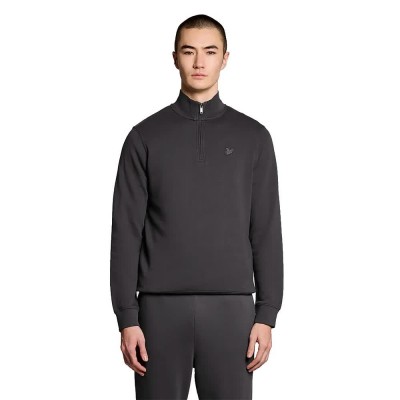 блуза,мъжки,пуловери,lyle,&,scott,ml2258ton,superfine,half,zip,sweatshirt,grey,(gunmetal)