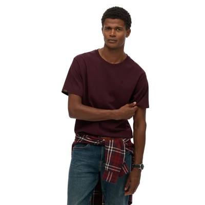 тениска,мъжки,тениски,дамски,тениски,superdry,essentials,relaxed,fit,short,sleeve,t,shirt,brown,red,(rich,deep,burgundy)