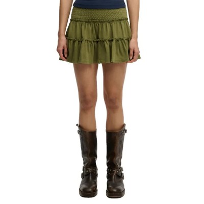 пола,дамски,поли,и,рокли,superdry,tiered,jersey,mini,skirt,green,(olive,khaki)