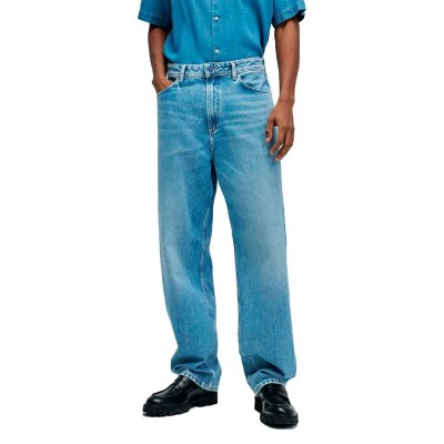 дънки,мъжки,панталони,дамски,панталони,salsa,jeans,21010818,loose,straight,fit,jeans,blue,(light,wash)