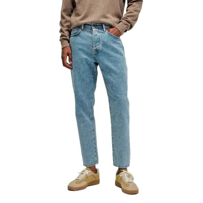 дънки,мъжки,панталони,дамски,панталони,salsa,jeans,21010834,cropped,tapered,fit,jeans,blue,(medium,grey)