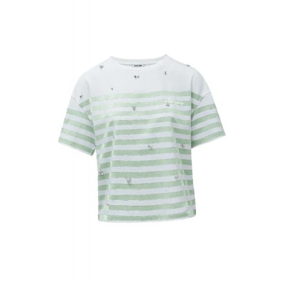 тениска,мъжки,тениски,дамски,тениски,salsa,jeans,21011054,short,sleeve,t,shirt,green,(light,green)