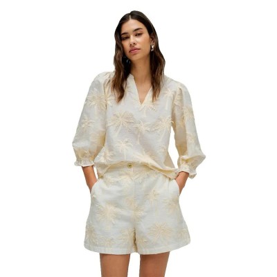 дамски,блузи,salsa,jeans,21011117,long,sleeve,blouse,beige,(light,pearl,v1)