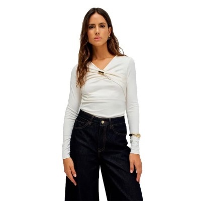 блуза,дамски,пуловери,дамски,плетени,дрехи,salsa,jeans,21011161,sweater,white,(light,beige)