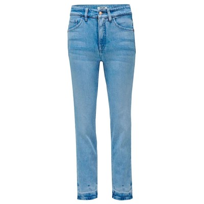 дънки,мъжки,панталони,дамски,панталони,salsa,jeans,faith,destroyed,cropped,slim,fit,jeans,blue,(light,wash)