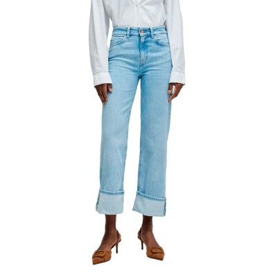 дънки,мъжки,панталони,дамски,панталони,salsa,jeans,true,basic,straight,fit,jeans,blue,(ice,bleach)