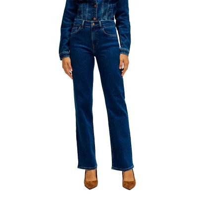 дънки,дамски,панталони,salsa,jeans,true,basic,straight,fit,jeans,blue,(medium,wash)