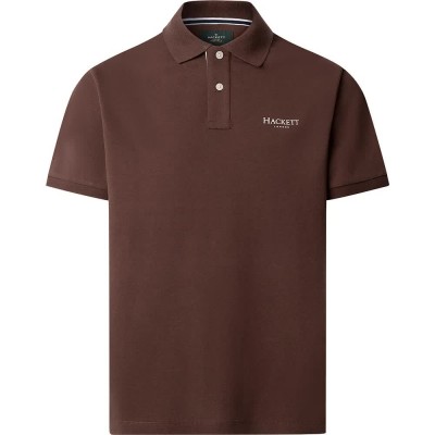 мъжки,блузи,с,яка,hackett,heritage,ess,short,sleeve,polo,brown,(stag,brown)