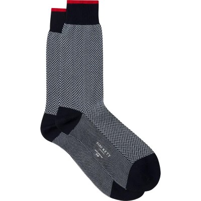 чорапи,мъжки,чорапи,дамски,чорапи,hackett,herringbone,socks,grey,(ink,blue)