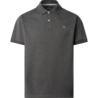 мъжки,блузи,с,яка,hackett,jacquard,collar,short,sleeve,polo,grey,(charcoal,grey)