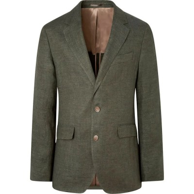 яке,мъжки,якета,дамски,якета,и,палта,hackett,linen,delave,hopsack,jacket,green,(khaki,green)
