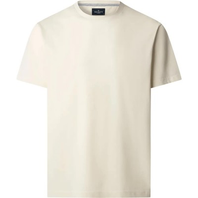 тениска,мъжки,тениски,дамски,тениски,hackett,pima,cotton,short,sleeve,t,shirt,beige,(off,white)