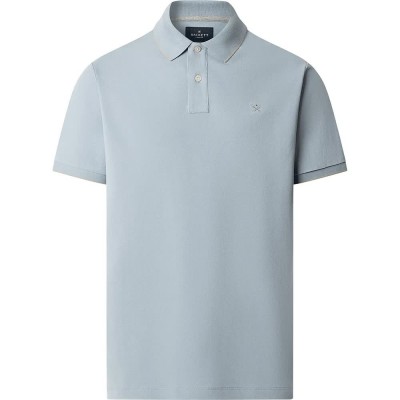 мъжки,блузи,с,яка,hackett,tipped,pique,short,sleeve,polo,blue,(dusty,blue)