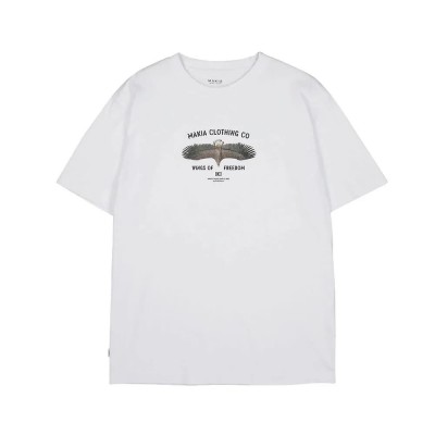 тениска,мъжки,тениски,дамски,тениски,makia,eagle,short,sleeve,t,shirt,white,(white)
