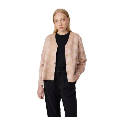 жилетка,дамски,пуловери,дамски,плетени,дрехи,makia,josie,cardigan,brown,(mocha)