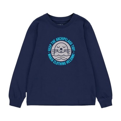 блуза,детски,блузи,makia,loppan,sweatshirt,blue,(dark,navy)