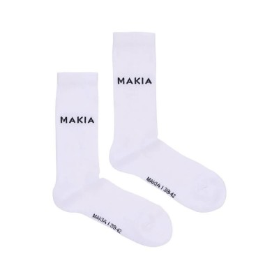 чорапи,мъжки,чорапи,дамски,чорапи,makia,crew,socks,2,pairs,white,(white)