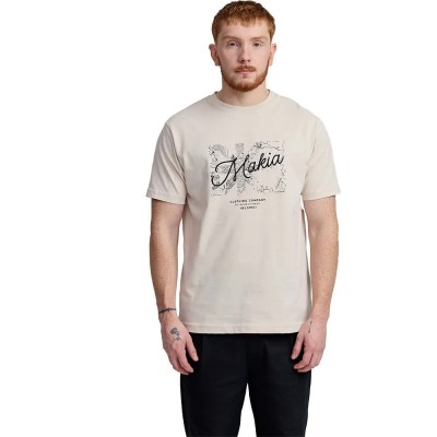 тениска,мъжки,тениски,дамски,тениски,makia,past,short,sleeve,t,shirt,beige,(off,white)
