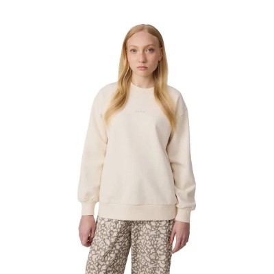 блуза,дамски,блузи,makia,sweatshirt,beige,(natural,white)