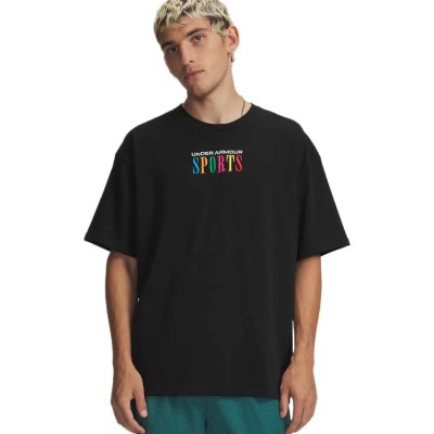 тениска,мъжки,тениски,дамски,тениски,under,armour,heavyweight,sports,short,sleeve,t,shirt,black,(black)