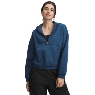суичър,дамски,блузи,under,armour,icon,fleece,hoodie,blue,(blue)