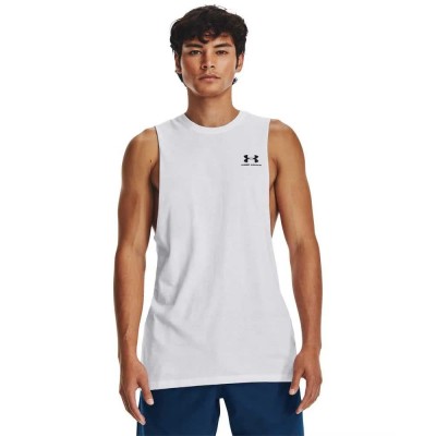 тениска,мъжки,тениски,дамски,тениски,under,armour,left,chest,cut,off,sleeveless,t,shirt,white,(white)