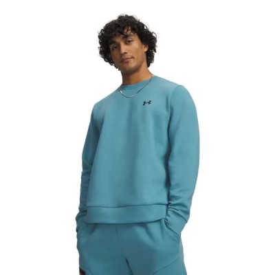поларена,блуза,мъжки,пуловери,under,armour,unstoppable,fleece,crew,sweatshirt,blue,(blue)