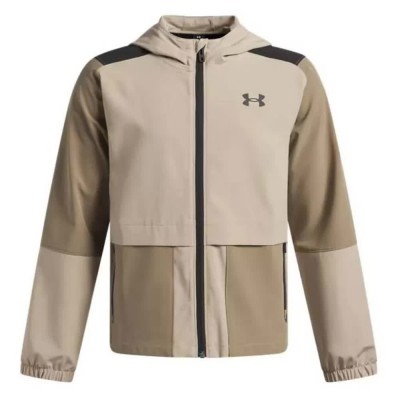 яке,мъжки,якета,дамски,якета,и,палта,under,armour,unstopabble,woven,jacket,beige,(brown)