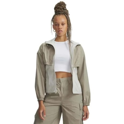 блуза,дамски,блузи,under,armour,unstoppable,utility,3in1,full,zip,sweatshirt,beige,(brown)