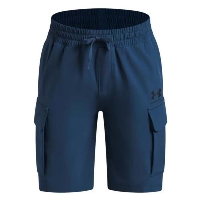 къси,панталони,мъжки,панталони,дамски,панталони,under,armour,vibe,woven,cargo,shorts,blue,(blue)