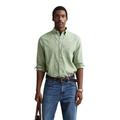 риза,с,дълъг,ръкав,дамски,ризи,мъжки,ризи,gant,3250082,long,sleeve,shirt,green,(herb,green)