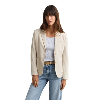 сако,дамски,сака,gant,4770330,blazer,beige,(cream)