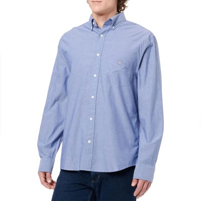 риза,с,дълъг,ръкав,дамски,ризи,мъжки,ризи,gant,reg,long,sleeve,shirt,blue,(muted,turquoise)