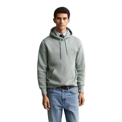 суичър,мъжки,пуловери,gant,reg,shield,hoodie,green,(ceramic,grey)