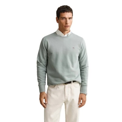 блуза,мъжки,пуловери,gant,shield,regular,fit,sweatshirt,grey,(ceramic,grey)
