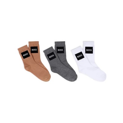 чорапи,мъжки,чорапи,дамски,чорапи,boss,j53152,socks,3,pairs,multicolor,(white)