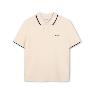дамски,блузи,с,яка,мъжки,блузи,с,яка,boss,j53169,short,sleeve,polo,beige,(sand)