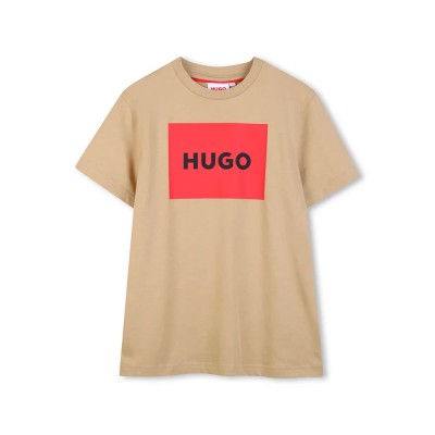 тениска,мъжки,тениски,дамски,тениски,hugo,g00572,short,sleeve,t,shirt,beige,(beige)