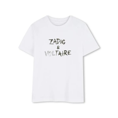 тениска,мъжки,тениски,дамски,тениски,zadig,&,voltaire,x60628,short,sleeve,t,shirt,white,(white)
