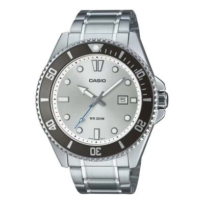 часовник,часовници,casio,mdv107d7avdf,20atm,49.5mm,watch,silver,(grey,grey)