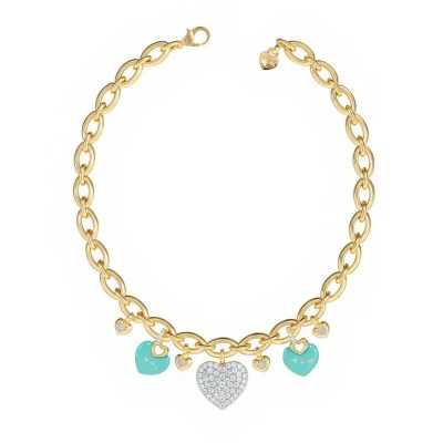 бижутерия,guess,jubn05203jwyg,45cm,necklace,golden,(golden)