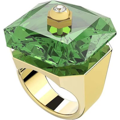 бижутерия,swarovski,5620762,ring,green,(green)