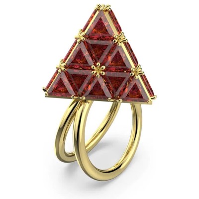 бижутерия,swarovski,5630290,ring,red,(red)