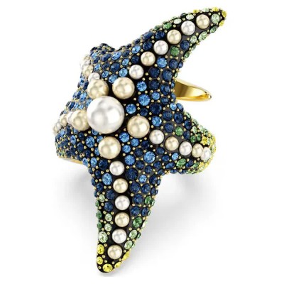 бижутерия,swarovski,5686985,ring,golden,(multicolored)