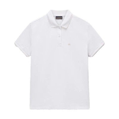дамски,блузи,с,яка,мъжки,блузи,с,яка,napapijri,aurora,short,sleeve,polo,white,(white,whisper)