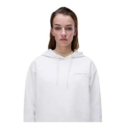 суичър,дамски,блузи,napapijri,clarao,fleece,hoodie,white,(white,whisper)