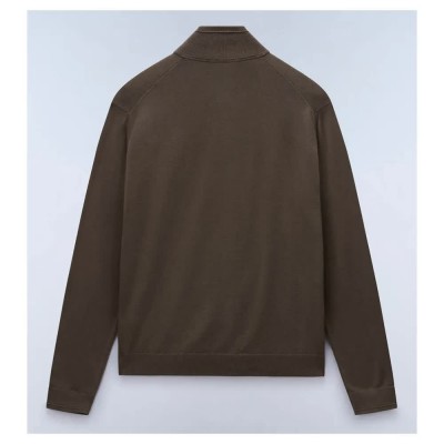 блуза,мъжки,пуловери,napapijri,decatur,2.0,full,zip,sweatshirt,green,brown,(dark,olive)