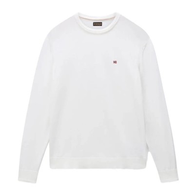 блуза,мъжки,пуловери,napapijri,decatur,2.0,sweatshirt,white,(white,whisper)