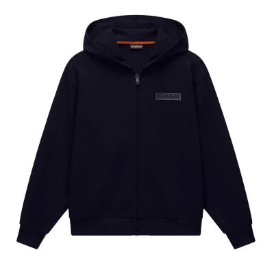 поларена,блуза,детски,блузи,napapijri,new,box,logo,fleece,full,zip,sweatshirt,black,(black,beauty)
