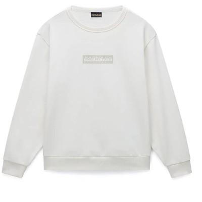 поларена,блуза,детски,блузи,napapijri,new,box,logo,fleece,sweatshirt,white,(white,whisper)